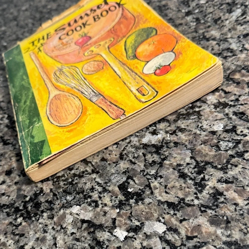 Sunset Cookbook Food With a Gourmet Touch vintage 1965